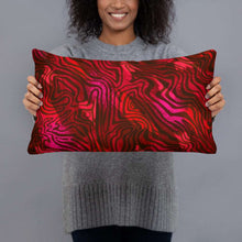 Load image into Gallery viewer, Be Happy Wine Pillow - Happiness Looks Beautiful