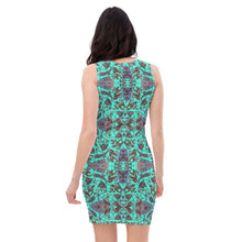 Load image into Gallery viewer, Aqua Blue Paisley Dress - Happiness Looks Beautiful