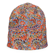 Load image into Gallery viewer, Paisley Party Kids Beanie - Happiness Looks Beautiful