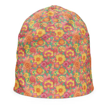 Load image into Gallery viewer, Frolicking Floral Kids Beanie - Happiness Looks Beautiful