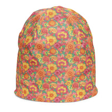 Load image into Gallery viewer, Frolicking Floral Kids Beanie - Happiness Looks Beautiful