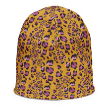 Load image into Gallery viewer, Leopard Love Kids Beanie - Happiness Looks Beautiful