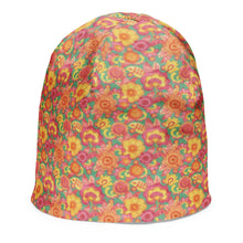 Load image into Gallery viewer, Frolicking Floral Kids Beanie - Happiness Looks Beautiful