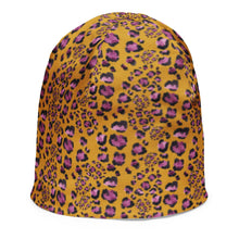 Load image into Gallery viewer, Leopard Love Kids Beanie - Happiness Looks Beautiful