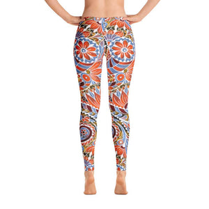 Paisley Party Leggings - Happiness Looks Beautiful