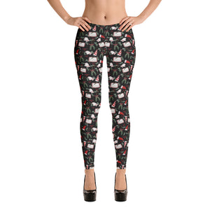 Christmas Leggings - Happiness Looks Beautiful