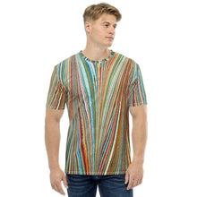 Load image into Gallery viewer, Multicolored Men&#39;s T-shirt - Happiness Looks Beautiful