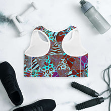 Load image into Gallery viewer, Animal Print Padded Sports Bra - Happiness Looks Beautiful