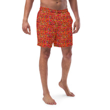 Load image into Gallery viewer, Artiste Men&#39;s Swim Trunks - Happiness Looks Beautiful