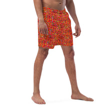 Load image into Gallery viewer, Artiste Men&#39;s Swim Trunks - Happiness Looks Beautiful