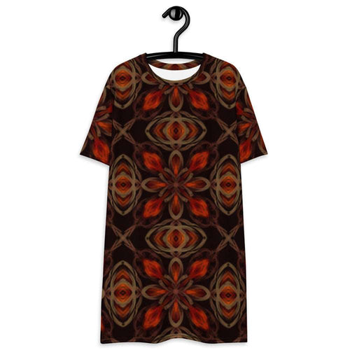 Latin Nights T-Shirt Dress - Happiness Looks Beautiful