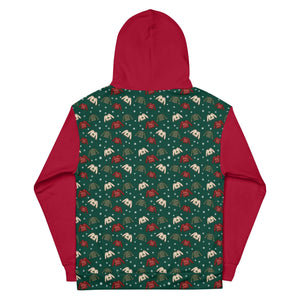 Christmas Sweater Hoodie - Happiness Looks Beautiful