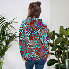 Load image into Gallery viewer, Animal Print Hoodie - Happiness Looks Beautiful