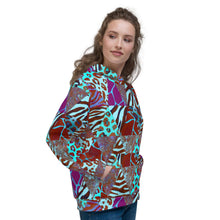 Load image into Gallery viewer, Animal Print Hoodie - Happiness Looks Beautiful