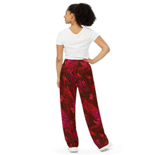 Load image into Gallery viewer, Be Happy Wine Wide-Leg Pants - Happiness Looks Beautiful