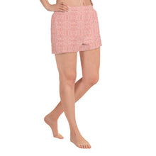 Load image into Gallery viewer, Soft Pink Women's Athletic Short Shorts - Happiness Looks Beautiful