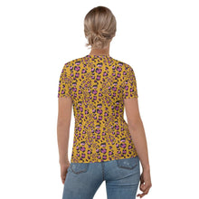 Load image into Gallery viewer, Leopard Love Women&#39;s T-Shirt - Happiness Looks Beautiful