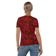 Load image into Gallery viewer, Be Happy Wine Women&#39;s T-shirt - Happiness Looks Beautiful