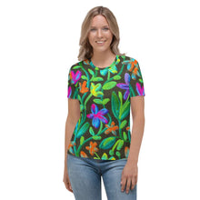 Load image into Gallery viewer, Moonlit Garden Women&#39;s T-shirt - Happiness Looks Beautiful