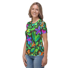 Load image into Gallery viewer, Moonlit Garden Women&#39;s T-shirt - Happiness Looks Beautiful