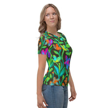 Load image into Gallery viewer, Moonlit Garden Women&#39;s T-shirt - Happiness Looks Beautiful