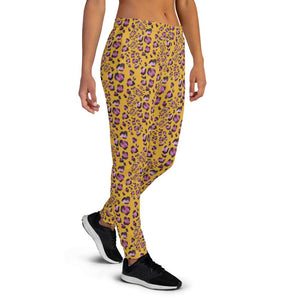 Leopard Love Women's Joggers - Happiness Looks Beautiful