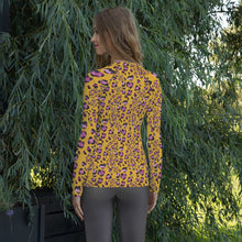 Load image into Gallery viewer, Leopard Love Women&#39;s Rash Guard - Happiness Looks Beautiful