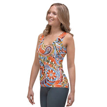 Load image into Gallery viewer, Paisley Party Tank Top - Happiness Looks Beautiful