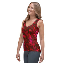 Load image into Gallery viewer, Be Happy Wine Tank Top - Happiness Looks Beautiful