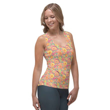 Load image into Gallery viewer, Frolicking Floral Tank Top - Happiness Looks Beautiful