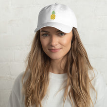 Load image into Gallery viewer, Pineapple Embroidered Hat - Happiness Looks Beautiful