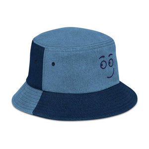 Curious Denim Bucket Hat - Happiness Looks Beautiful