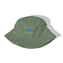 Load image into Gallery viewer, Sea the Beauty Organic Bucket Hat - Happiness Looks Beautiful