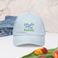 Load image into Gallery viewer, Sea the Beauty Pastel Baseball Hat - Happiness Looks Beautiful