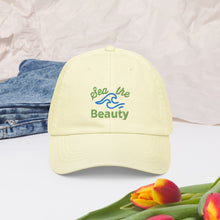 Load image into Gallery viewer, Sea the Beauty Pastel Baseball Hat - Happiness Looks Beautiful