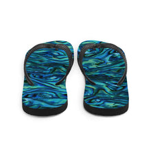 Load image into Gallery viewer, Abalone Flip-Flops - Happiness Looks Beautiful