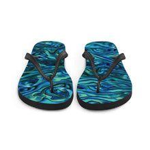 Load image into Gallery viewer, Abalone Flip-Flops - Happiness Looks Beautiful