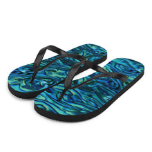 Load image into Gallery viewer, Abalone Flip-Flops - Happiness Looks Beautiful