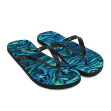 Load image into Gallery viewer, Abalone Flip-Flops - Happiness Looks Beautiful