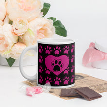 Load image into Gallery viewer, Paw Love Mug - Happiness Looks Beautiful